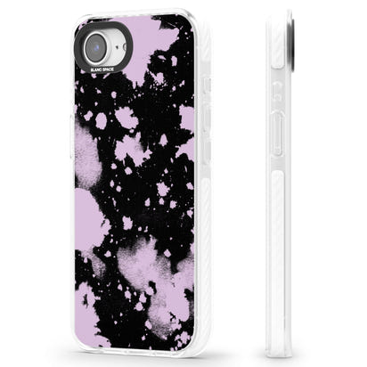 Pink & Black Acid Wash Tie Dye