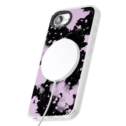 Pink & Black Acid Wash Tie Dye