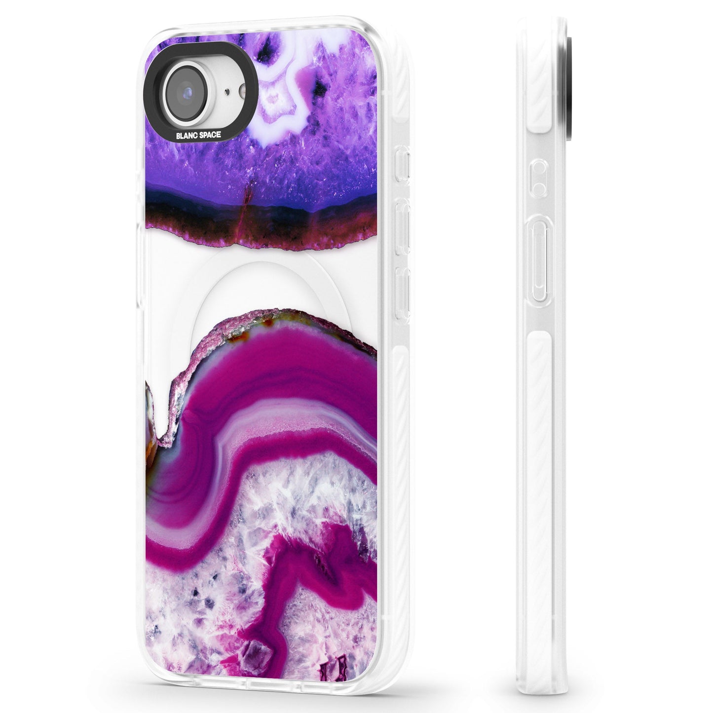 Tranche de cristal d'améthyste