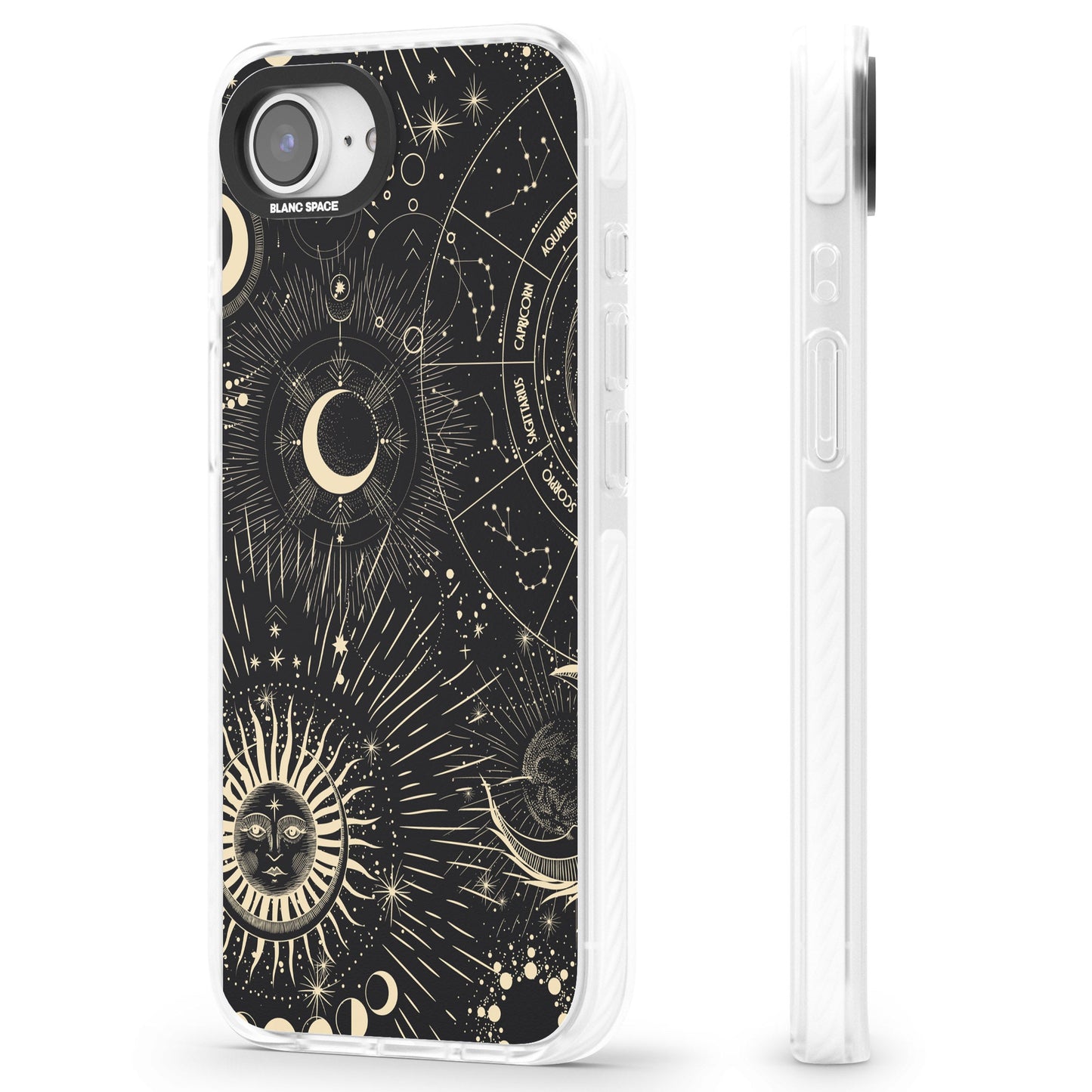 Soleil cosmique et symboles du zodiaque