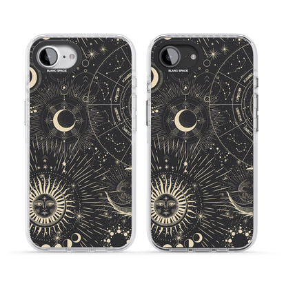 Soleil cosmique et symboles du zodiaque