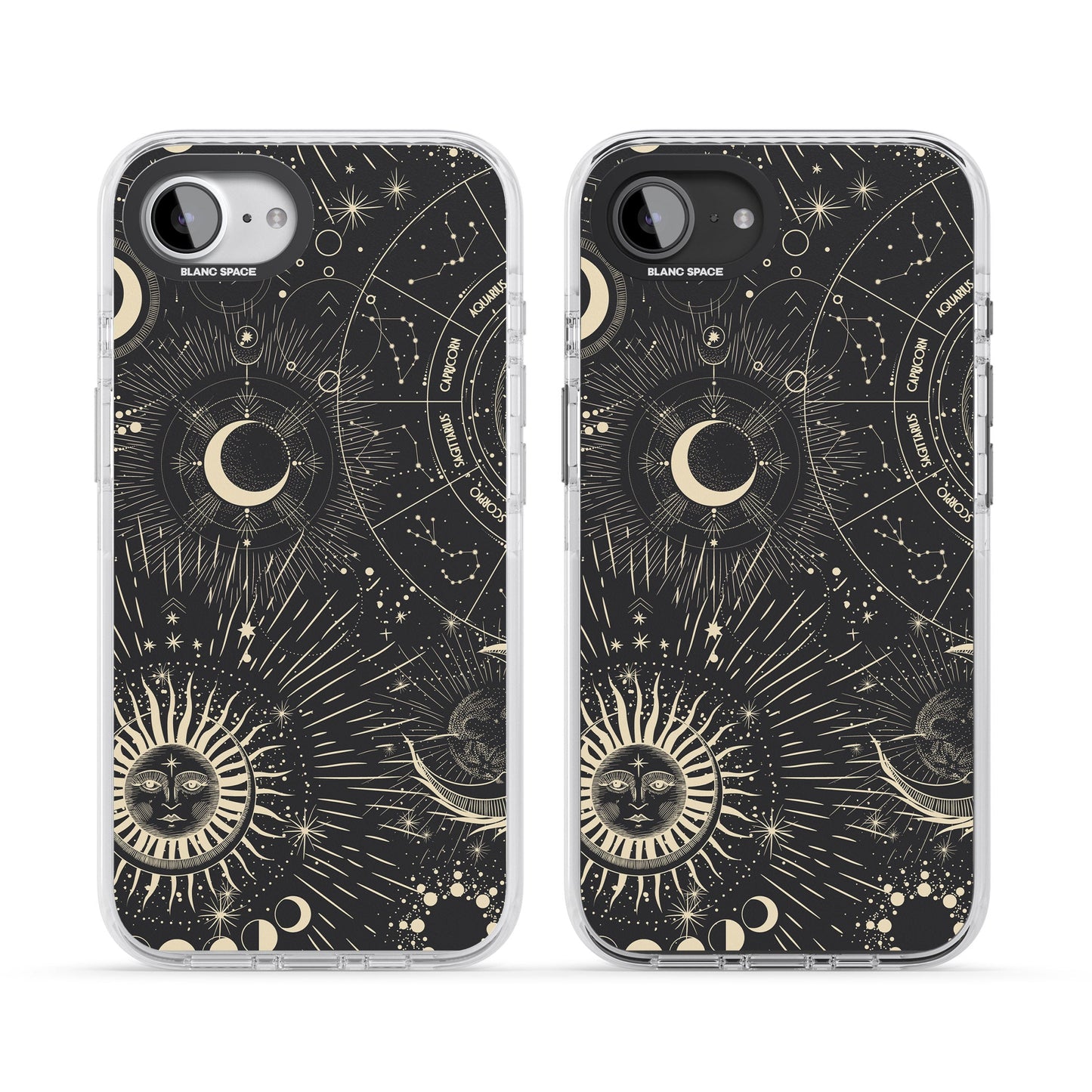 Soleil cosmique et symboles du zodiaque