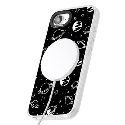 Cosmic Sketch White Black