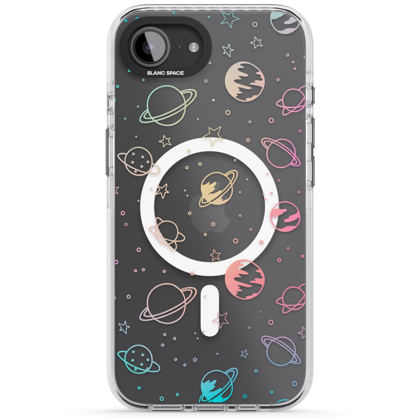 Pastellfarbenes Weltraumuniversum