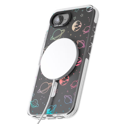 Pastellfarbenes Weltraumuniversum