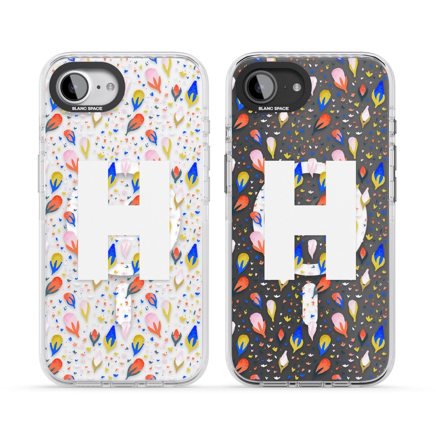 Personalised Abstract Floral Initial