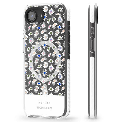 Personalised Grey & White Daisies