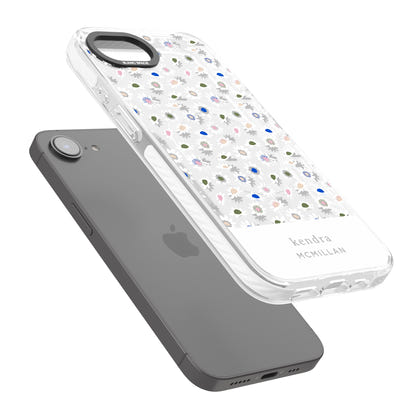 Personalised Grey & White Daisies