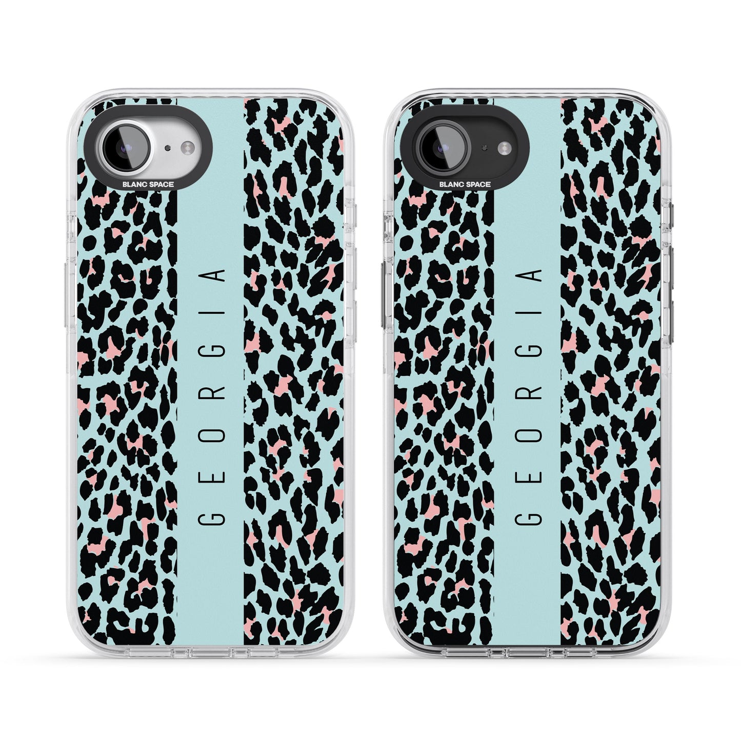 Léopard bleu personnalisé