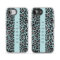 Léopard bleu personnalisé