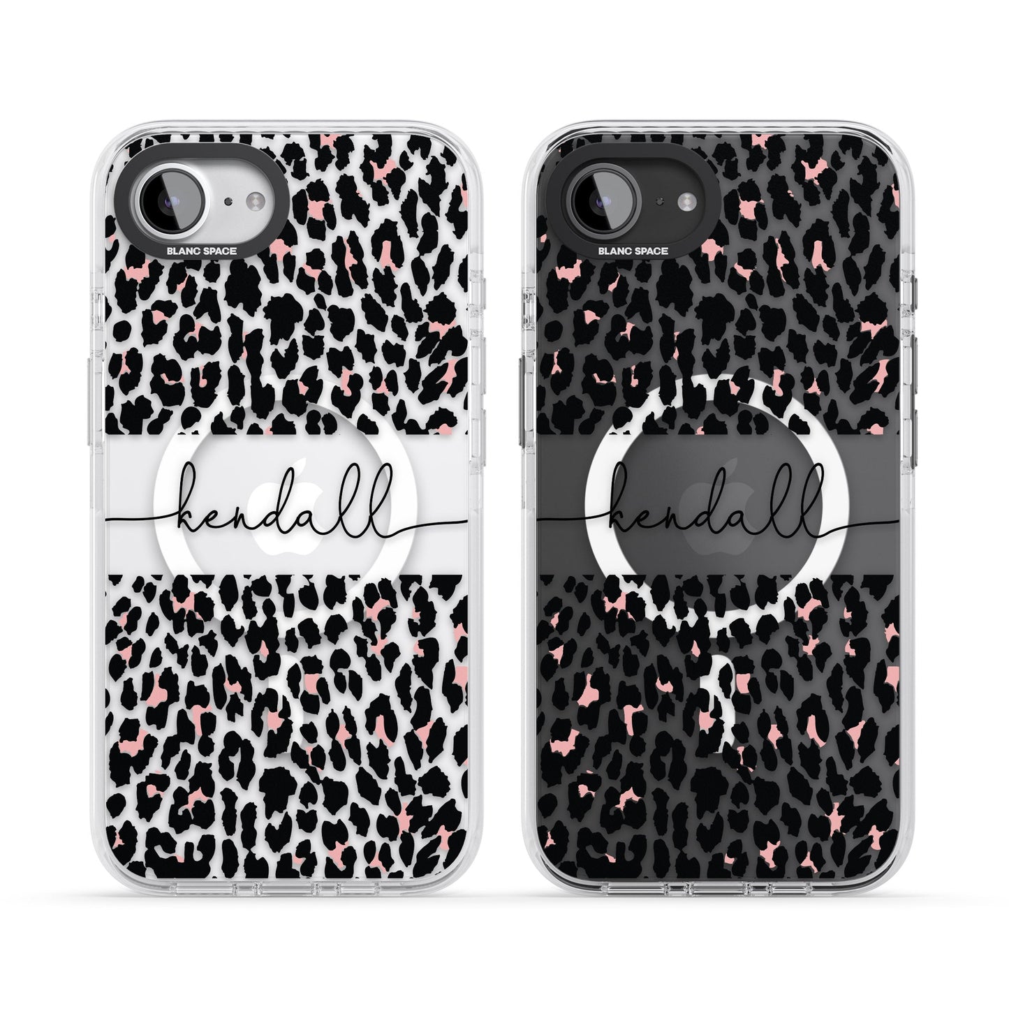 Personalised Cursive Leopard Spots
