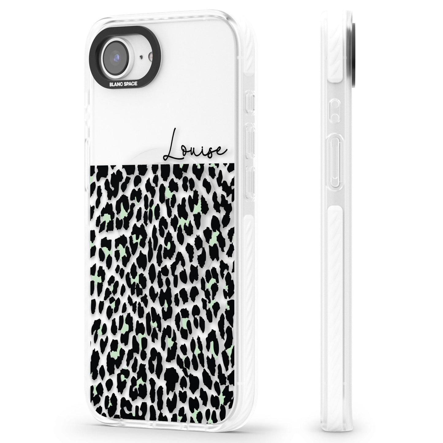 Personalised Seafoam Leopard