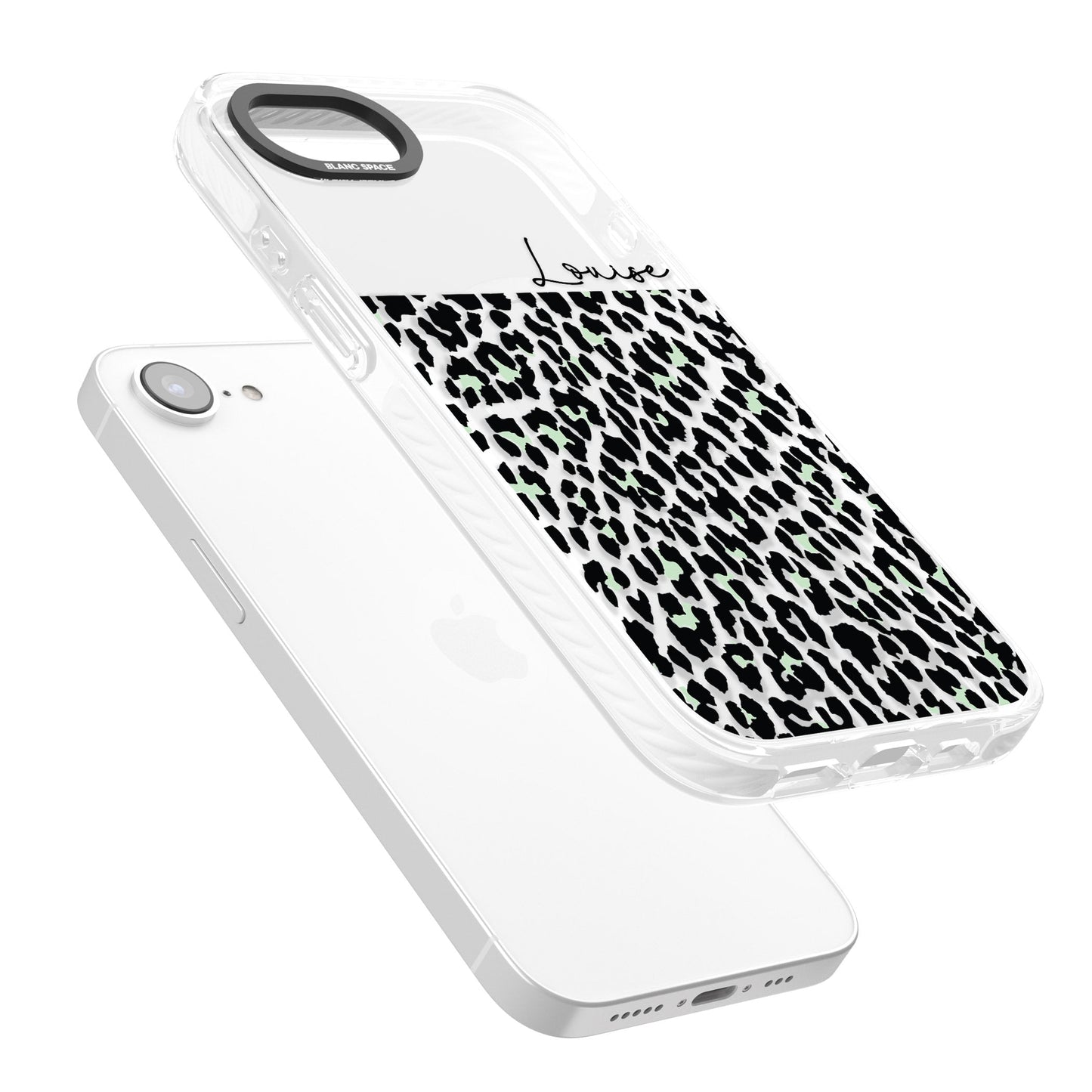 Personalised Seafoam Leopard