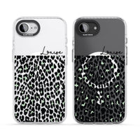 Personalised Seafoam Leopard
