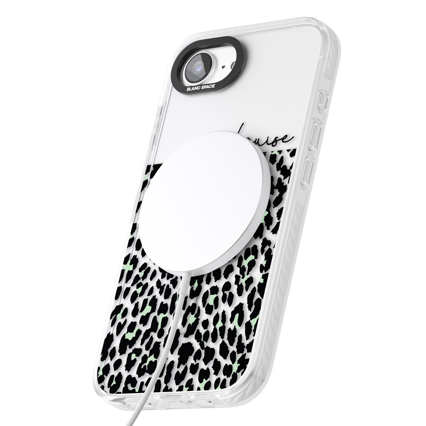 Personalised Seafoam Leopard