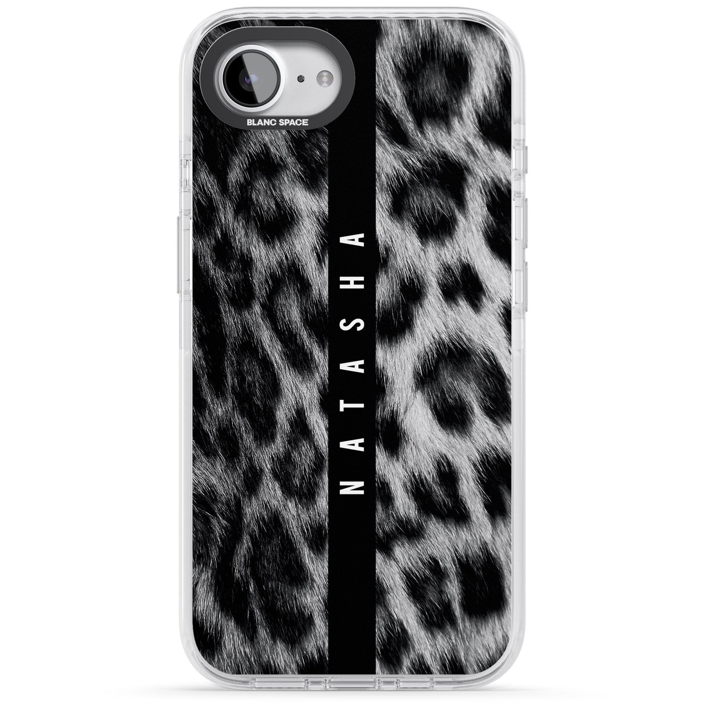 Personalised Snow Leopard Print
