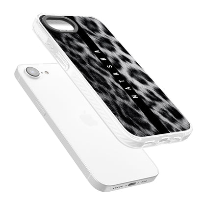 Personalised Snow Leopard Print