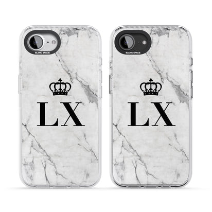 Personalised Initial Crown Marble