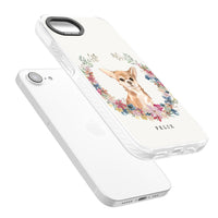 Personalised Chihuahua Floral Portrait