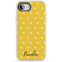 Personalised Yellow Polka Dot