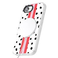 Personalised Polka & Pink Stripe