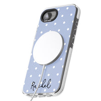 Personalised Simple Light Blue Dots