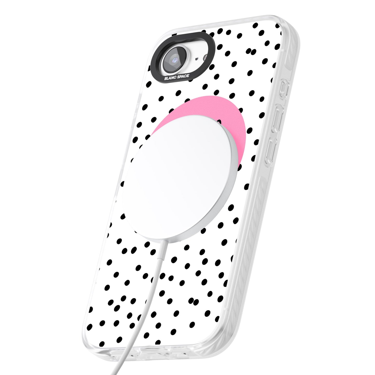 Personalised Pink Circle & Dots