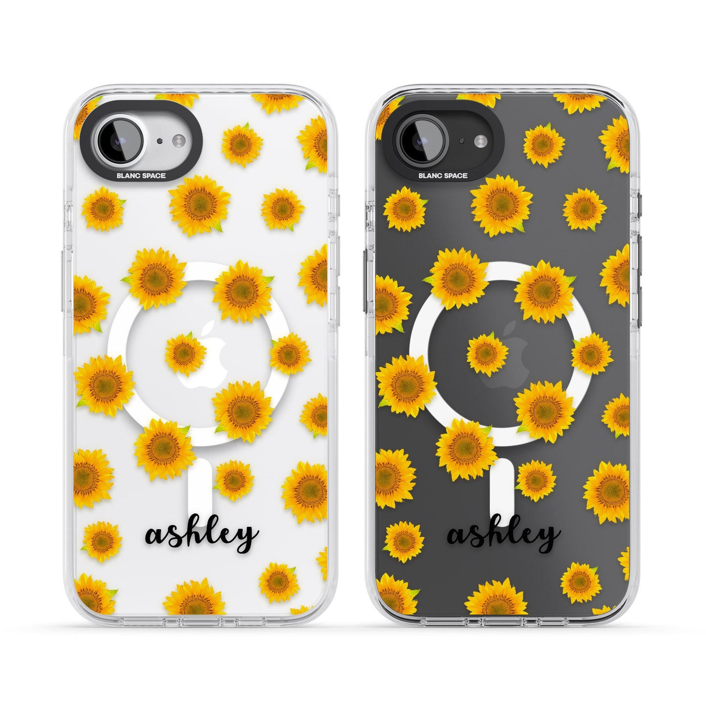 Personalised Sunflowers & Cursive