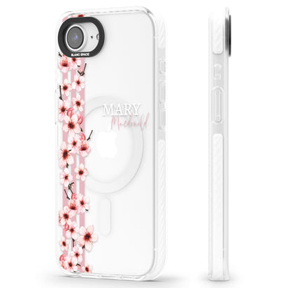 Personalisierte Kirschblütenstreifen