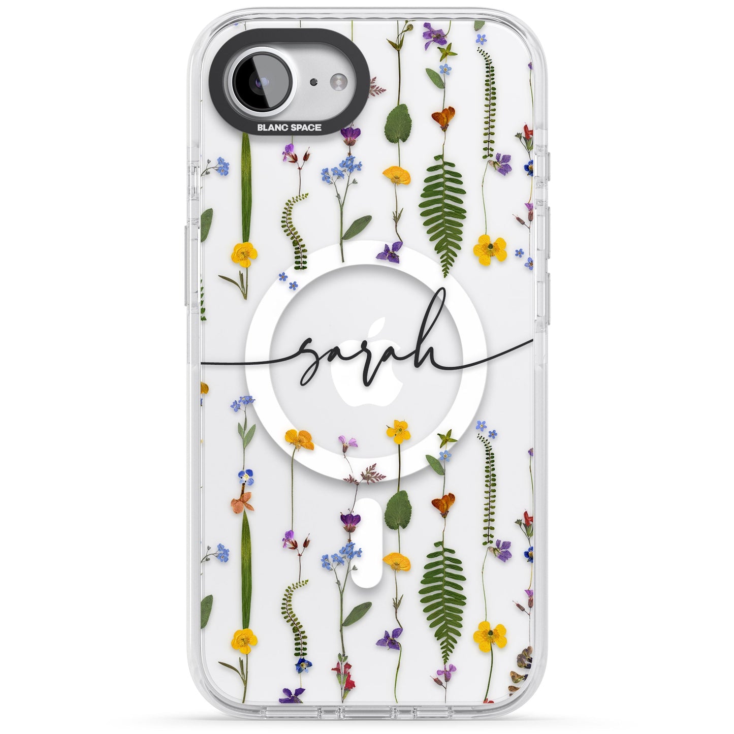 Chaîne de fleurs sauvages personnalisée