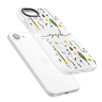 Chaîne de fleurs sauvages personnalisée