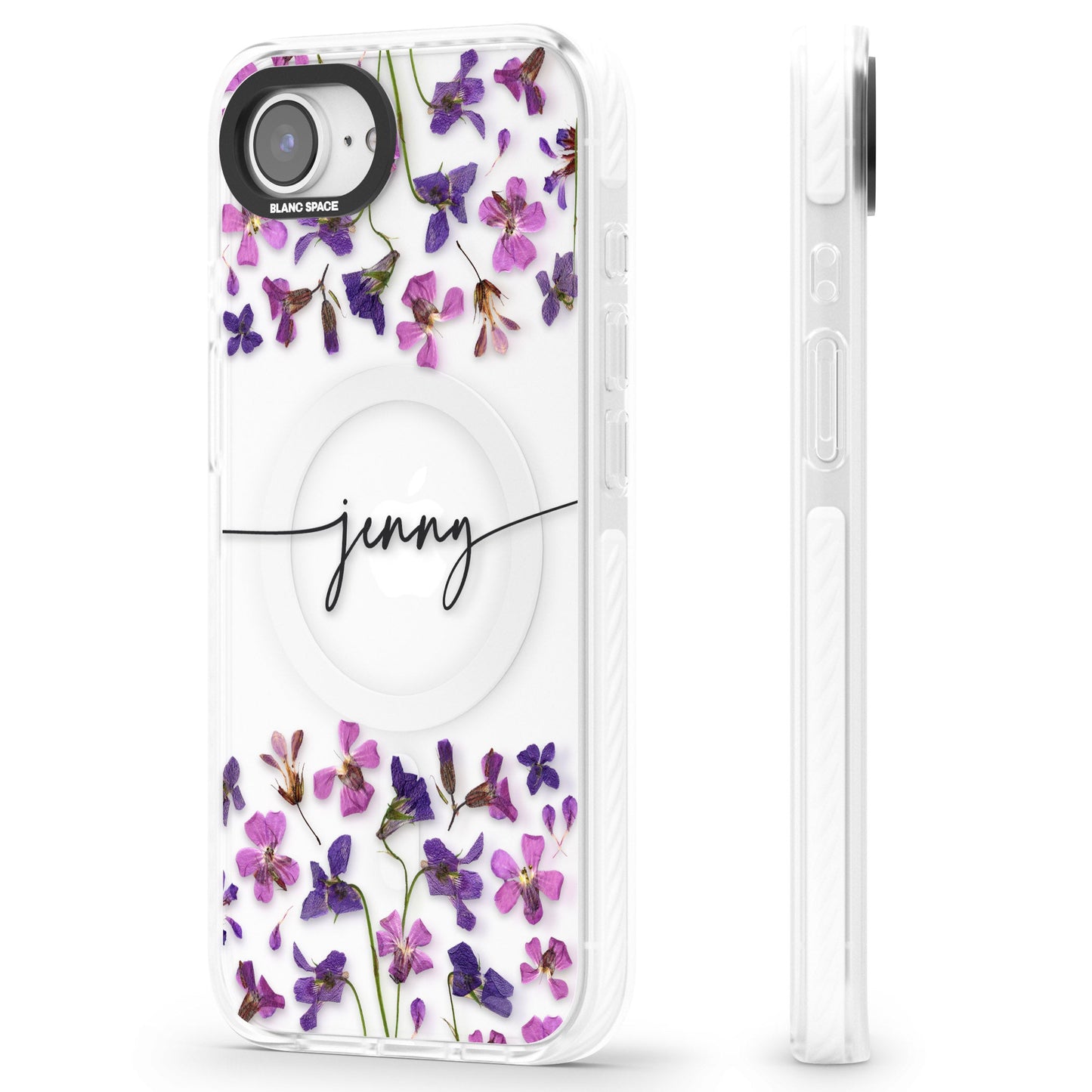 Personalised Purple Violets