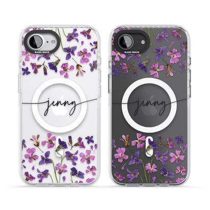 Personalised Purple Violets