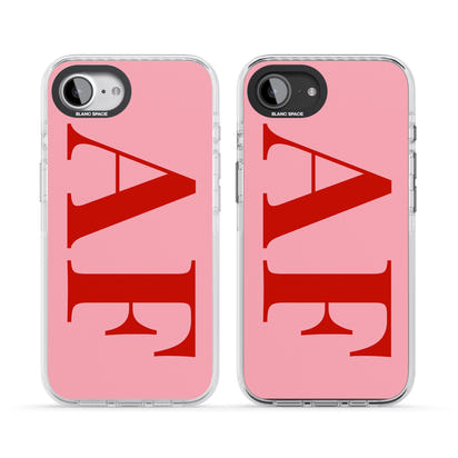 Personalised Red & Pink Letters