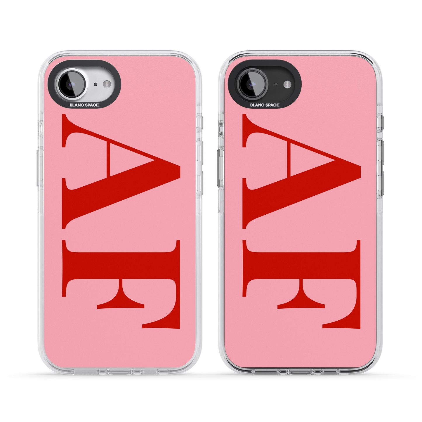 Personalised Red & Pink Letters