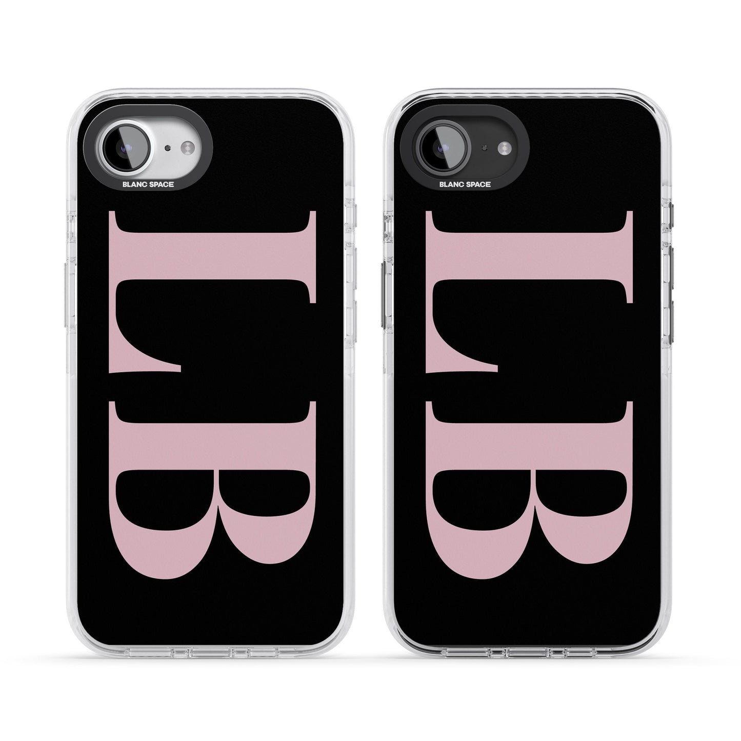 Lettres personnalisées roses et noires vertes