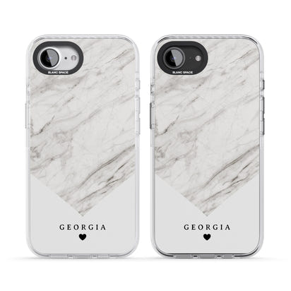 Personalised White Marble