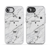 Personalised Marble Heart