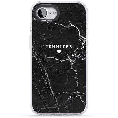 Personalised Black Marble