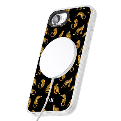 Personalised Gold Cheetah Pattern