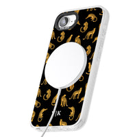 Personalised Gold Cheetah Pattern