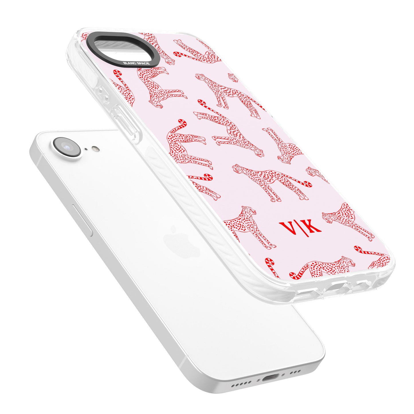 Guépard rouge et rose personnalisé