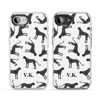 Personalised Black & White Cheetah Pattern