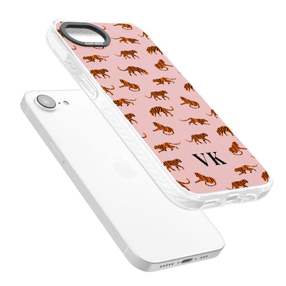 Personalised Pink Safari Tiger Pattern