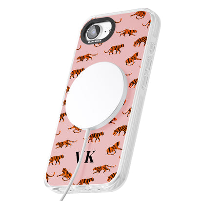 Personalised Pink Safari Tiger Pattern