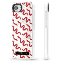 Personalised Red Snake Pattern