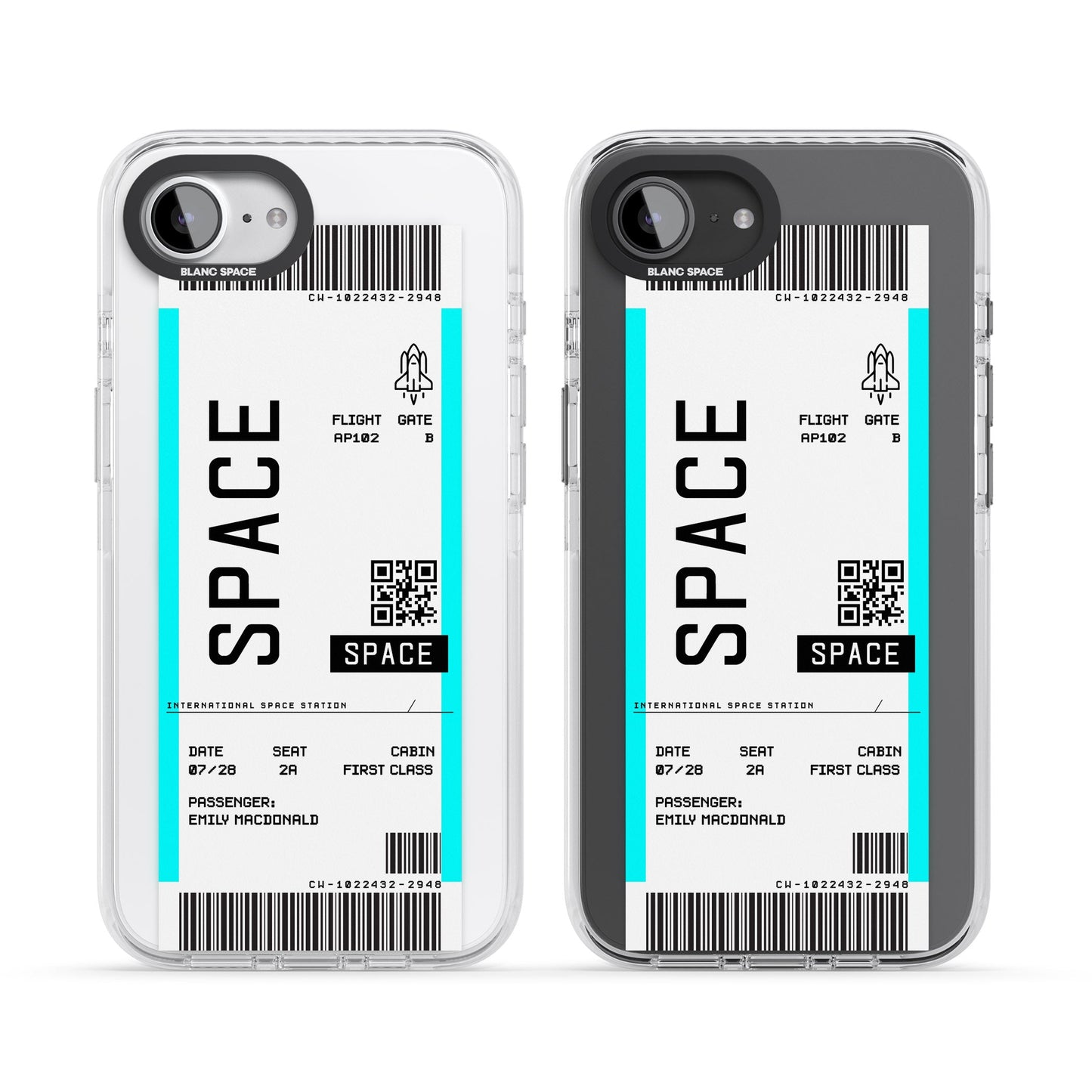 Personalised Space Travel Ticket