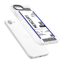 Personalised Mercury Travel Ticket