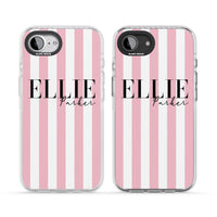 Personalised Pink Stripes