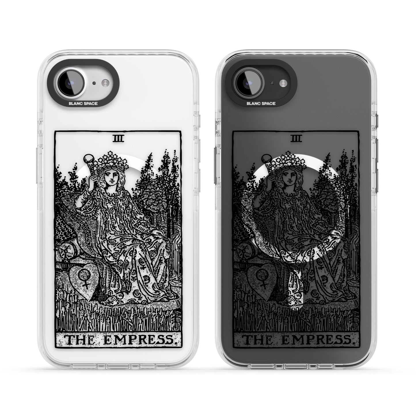 Personalisierte Tarotkarte „Die Kaiserin“ (Transparent)